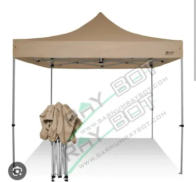 Chapiteau pliable 3x3 neuf (beige)
