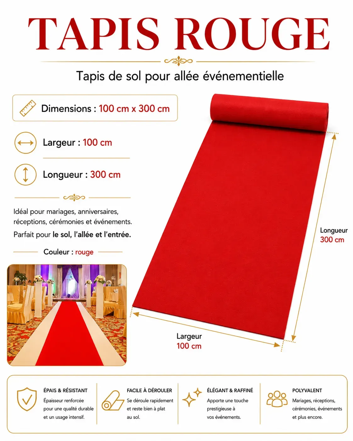 Tapis rouge – Photo 1