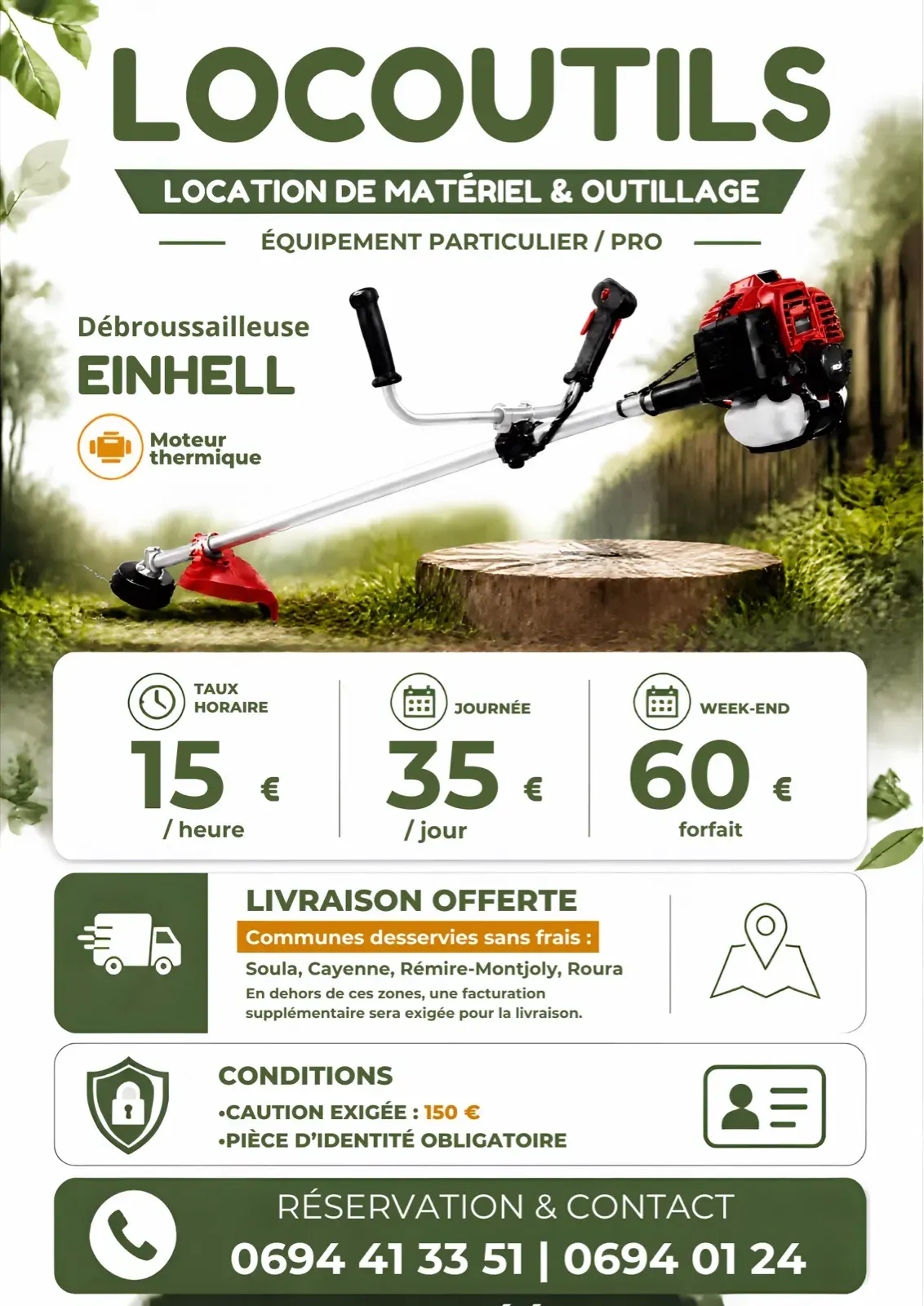 Débrouissailleuse Einhell – Photo 1