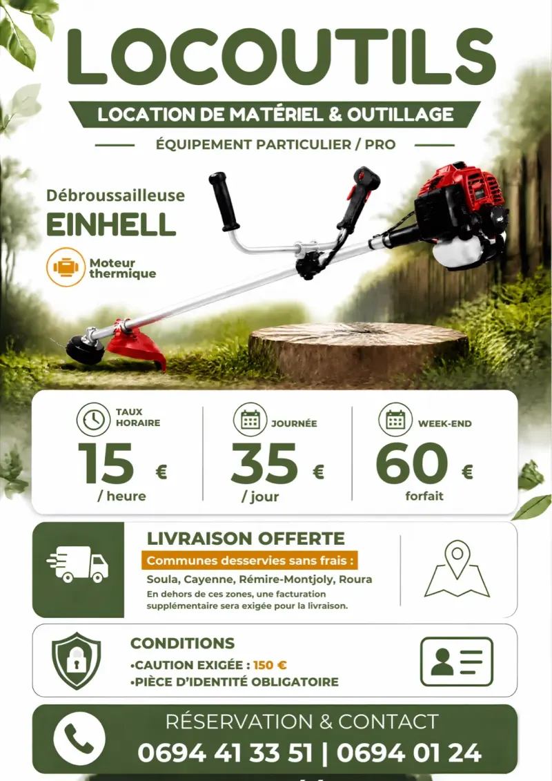 Débrouissailleuse Einhell – Photo 1