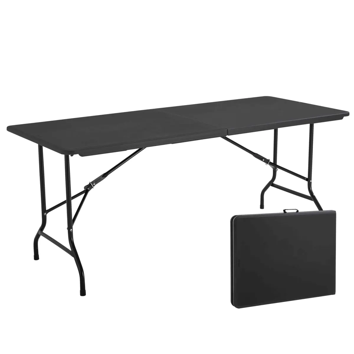 Table pliante noire – Photo 1