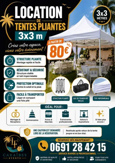Tente pliante