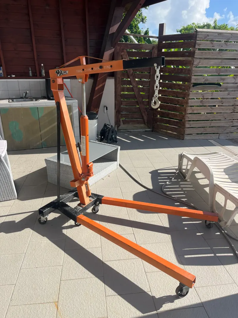 Chèvre, grue d’atelier 700kg – Photo 1