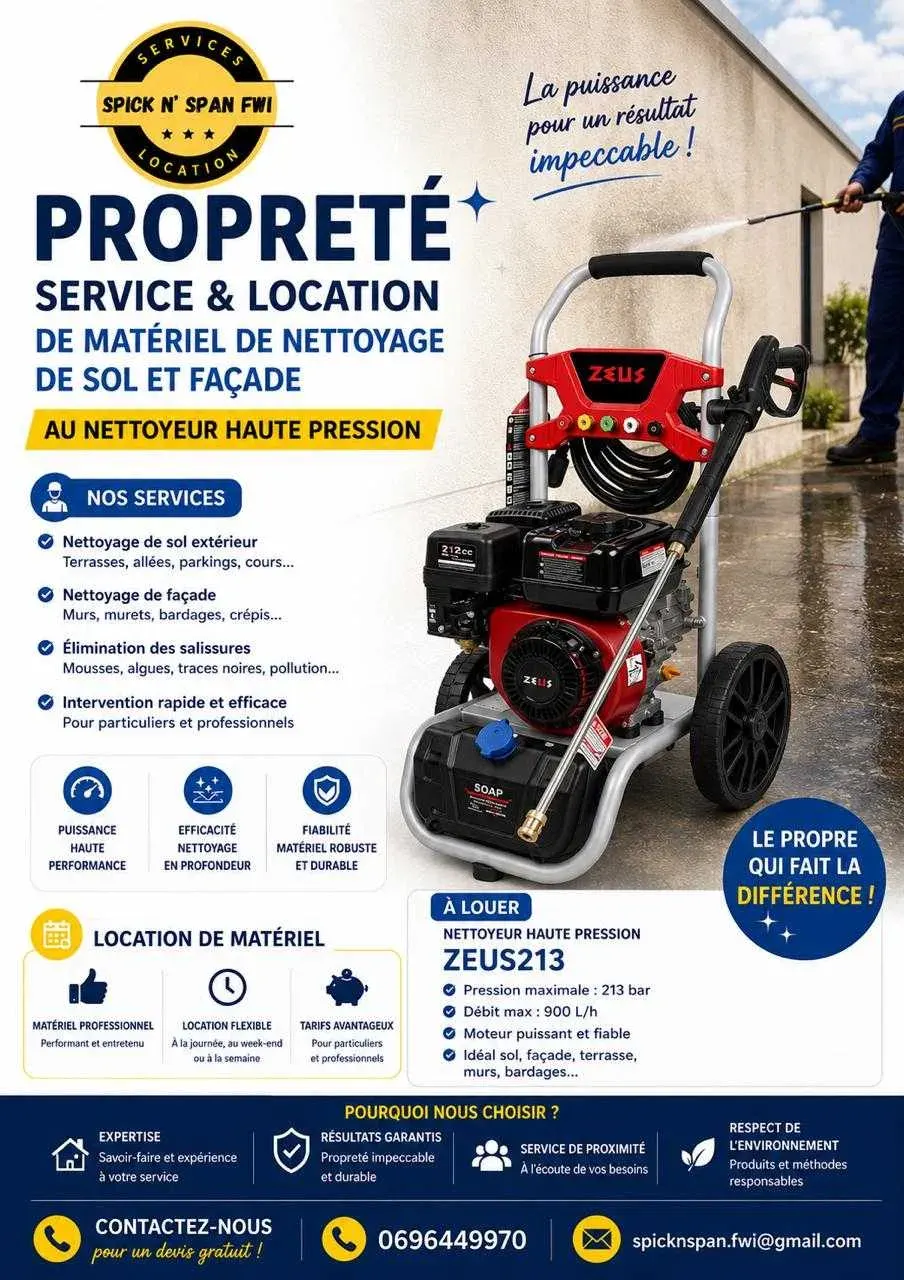 Nettoyeur haute pression – Photo 1