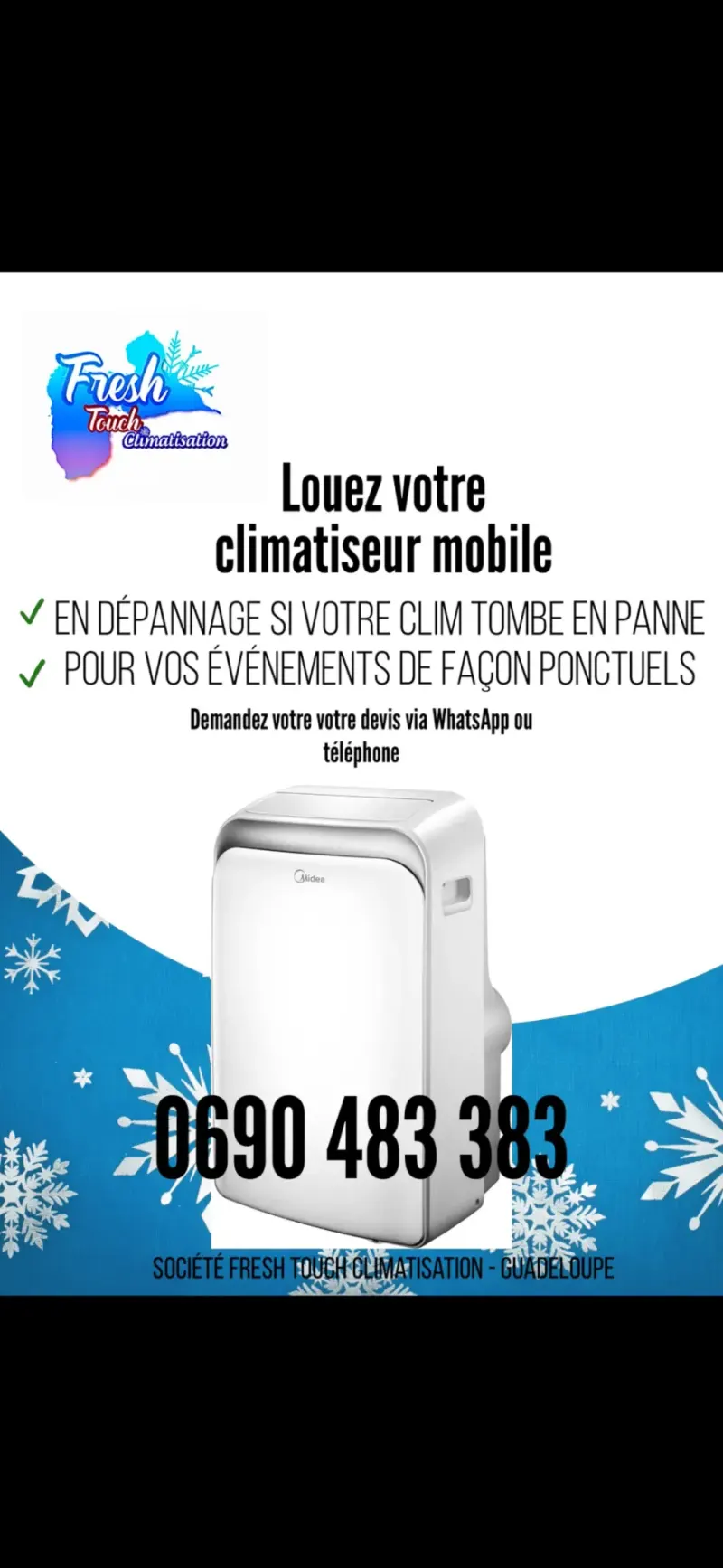 Climatiseur mobile Midea – Photo 1
