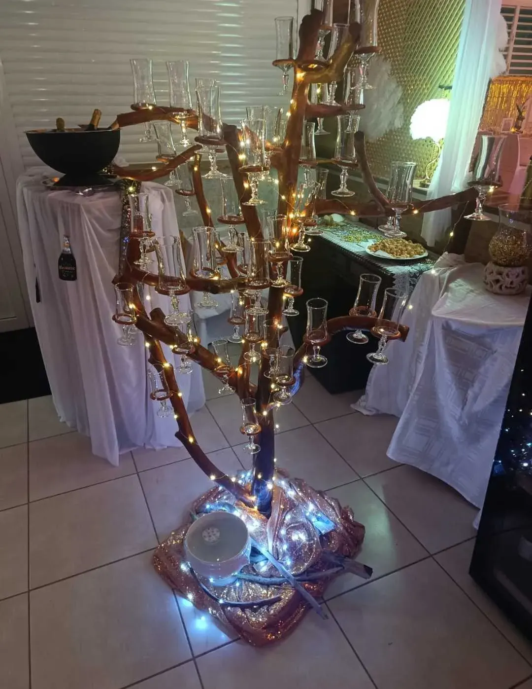 Arbre à champagne – Photo 1
