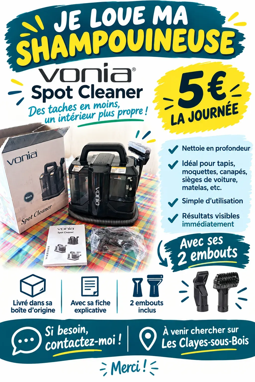 Shampouineuse – Photo 1