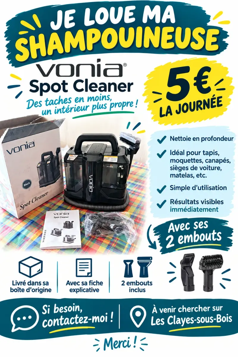 Shampouineuse – Photo 1