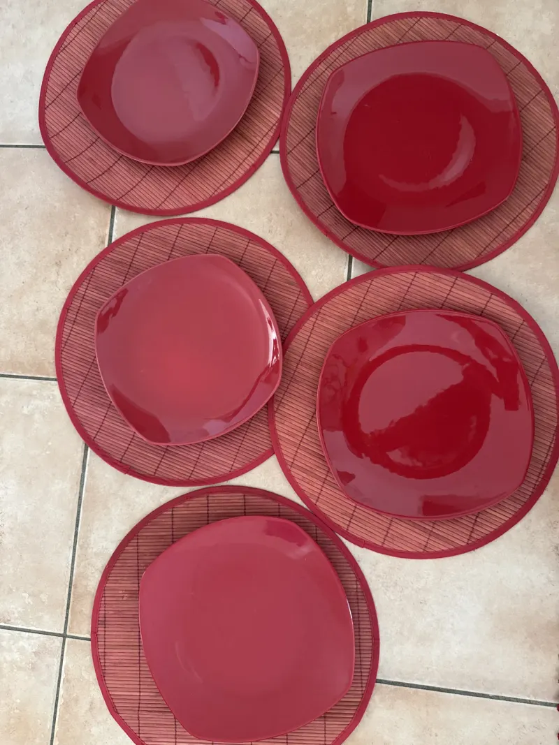 5 Assiettes Plate – Photo 1