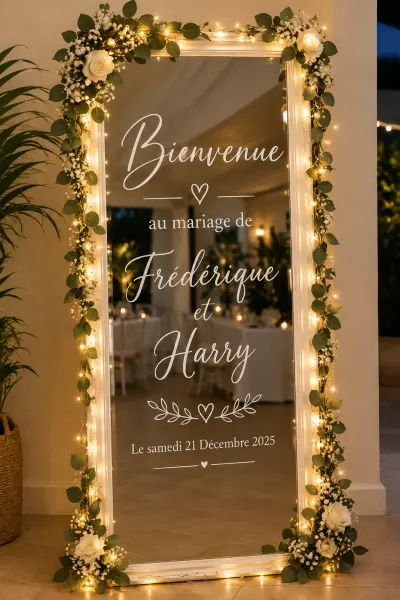 Miroir de bienvenue