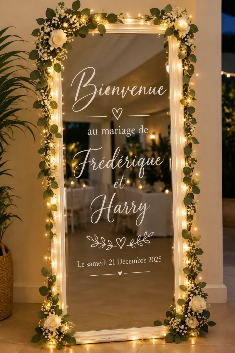 Miroir de bienvenue – Photo 1